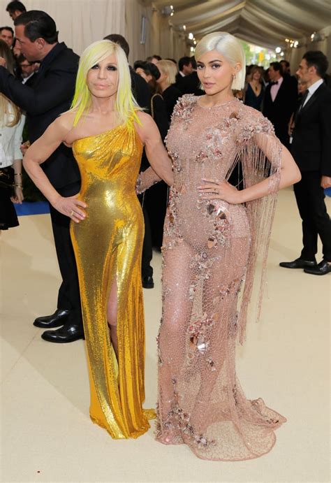 donatella versace kylie jenner|kylie jenner met gala.